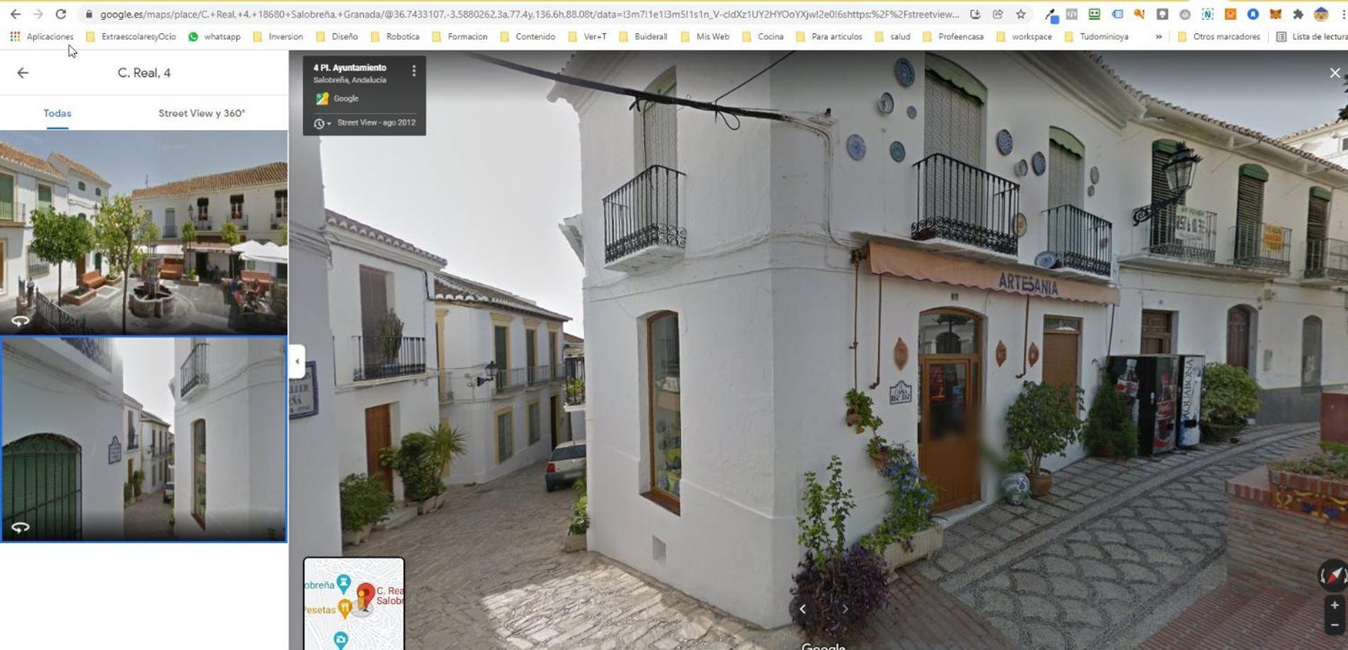 Alojamiento Casco Antiguo Salobena Salobrena Bagian luar foto